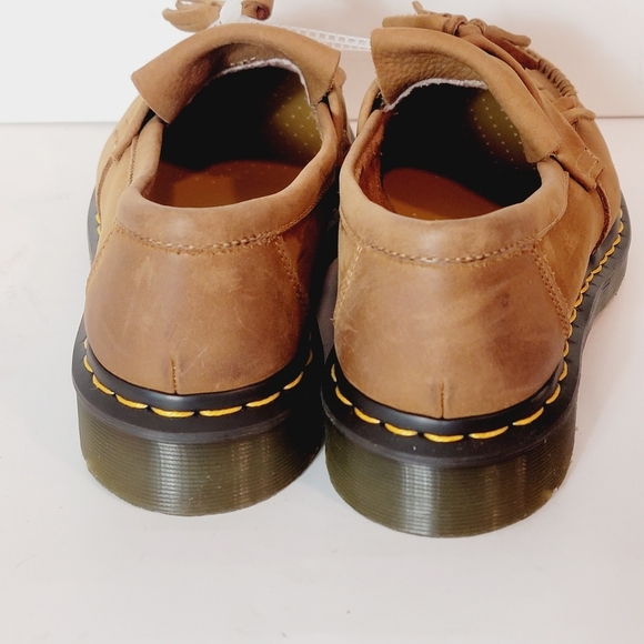 NWT Dr Marten The Original AdrianNubuck Suede Tassel Lug Sole Loafer Size 9 - Picture 5 of 11